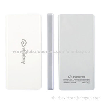 Emergency Mobile Phone Chargers with 4,000mAh Capacity, Various Colors Available, 4 Indicator Lights